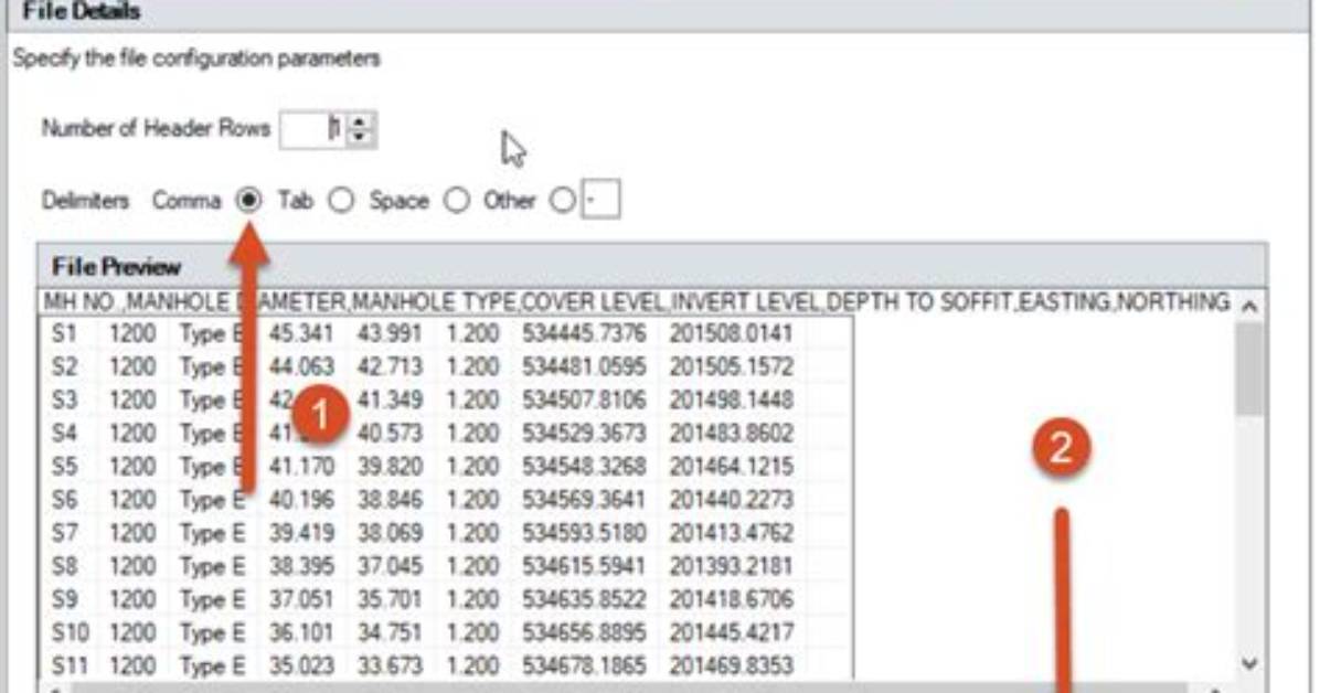 For Importing Csv File?