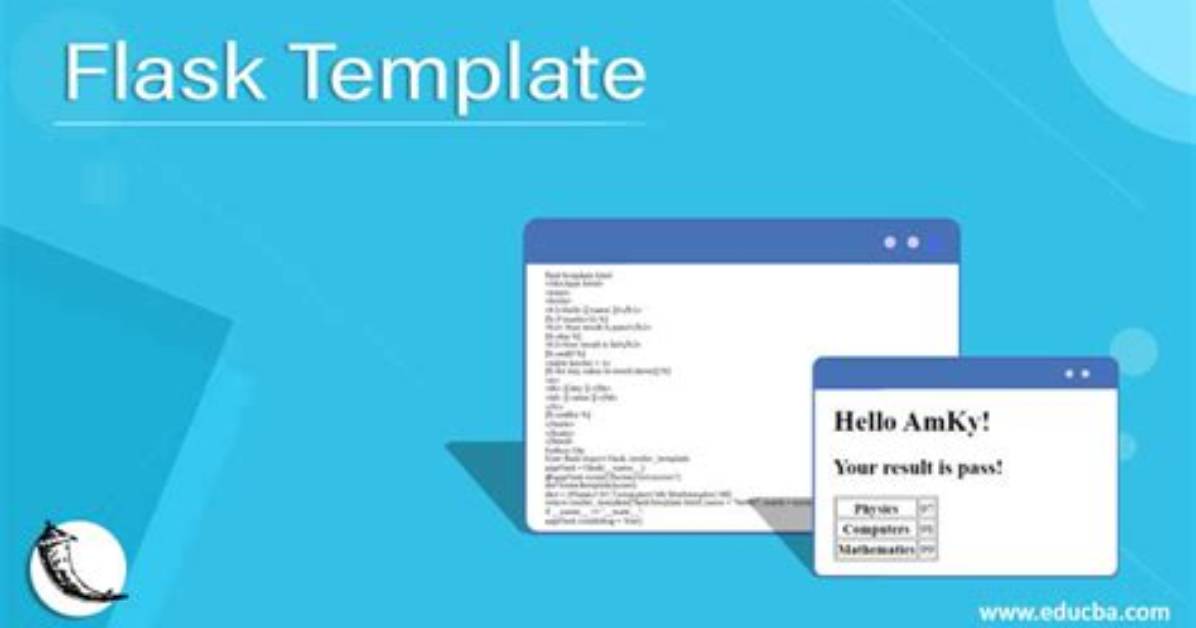 For in Flask Template?