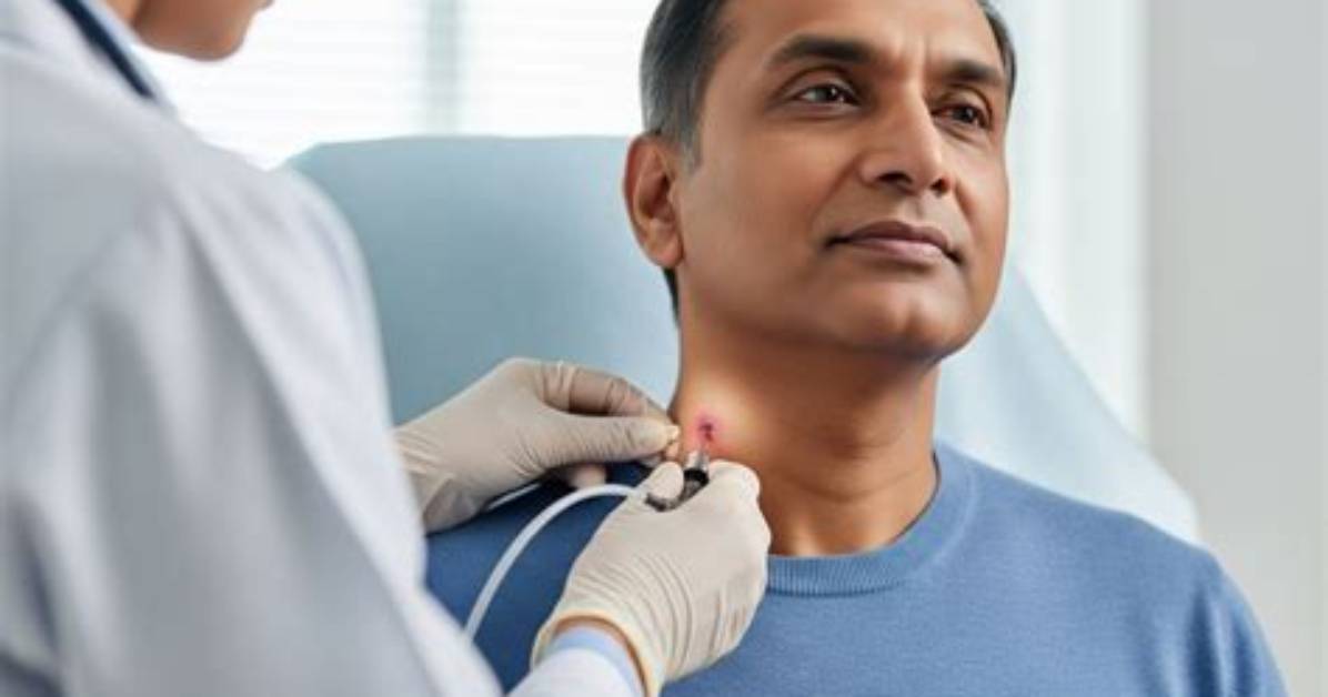 For Lymph Node Biopsy?