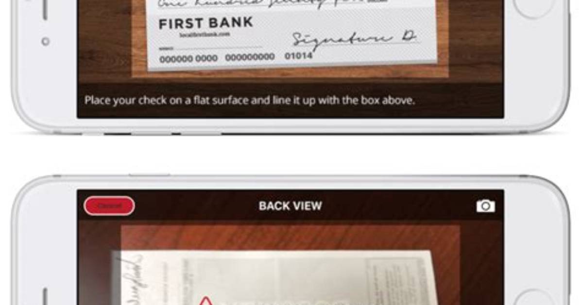 For Mobile Deposit Check?