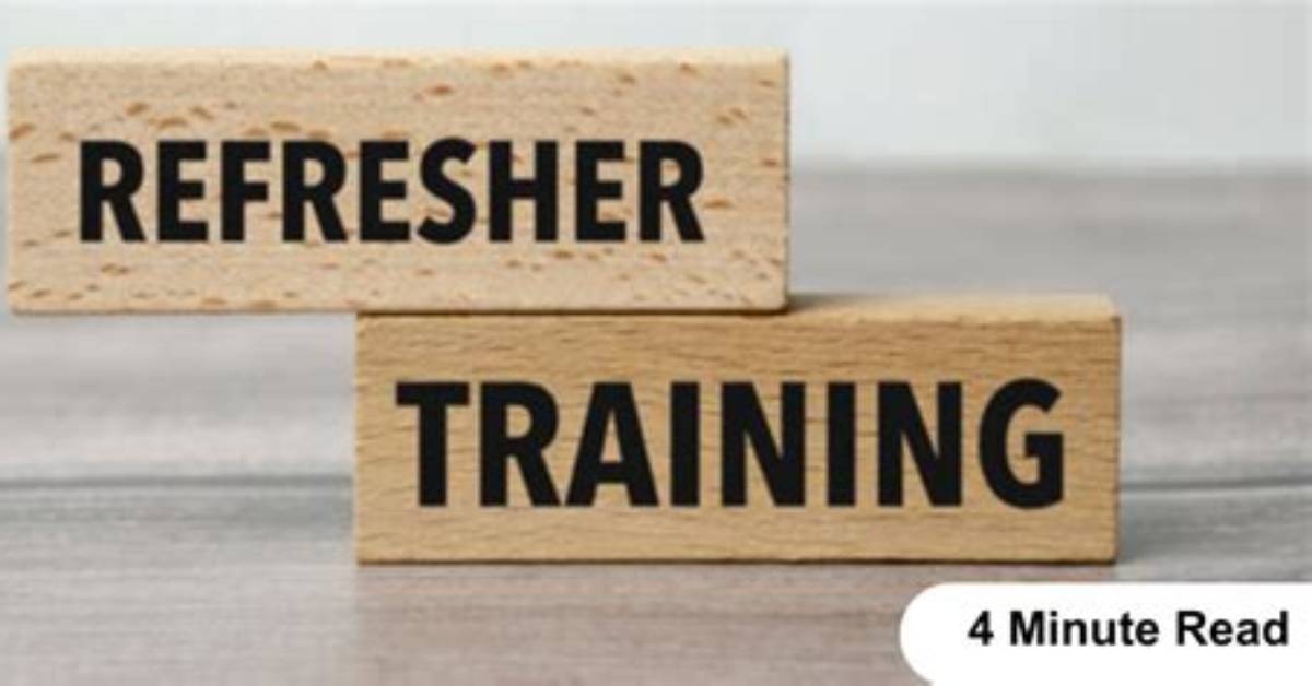 For the Refresher Course?