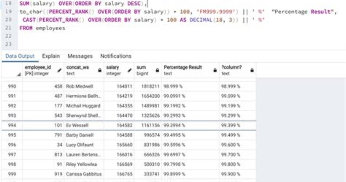 Format Number as Percent in Ms Sql Server