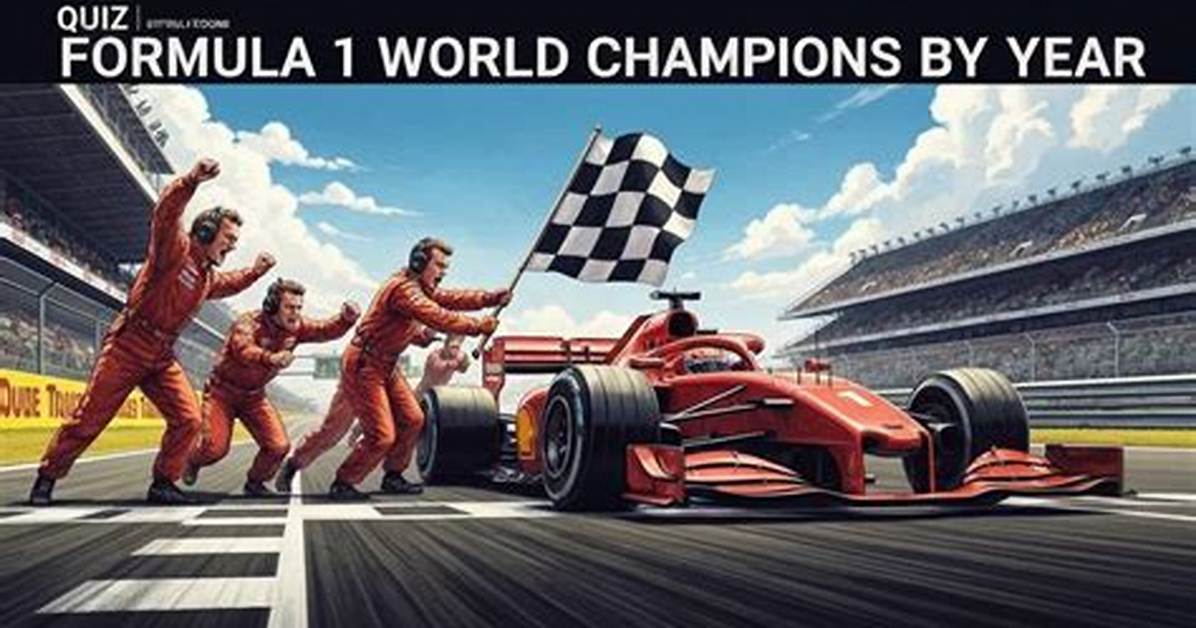 Formula 1 World Champions Quiz