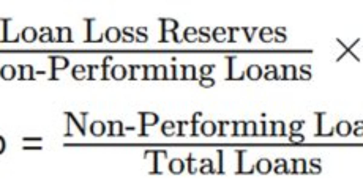 Formula for Npl Coverage Ratio?