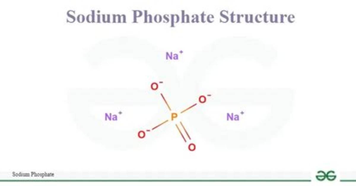 Formula for Phosphate Sodium?