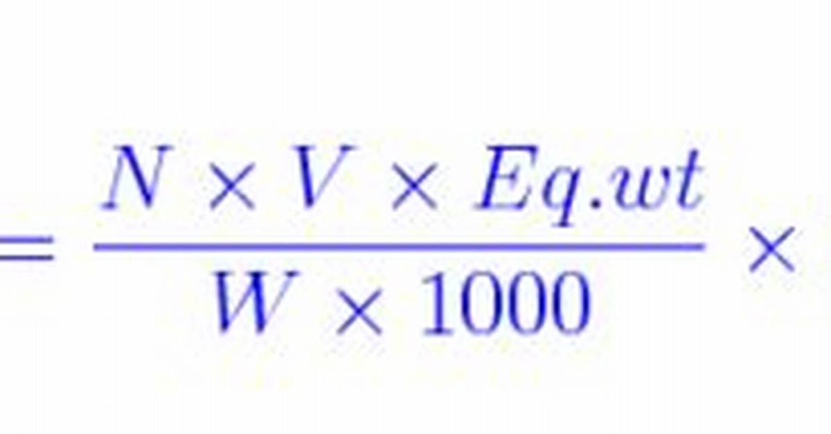 Formula for Titratable Acidity Calculation?