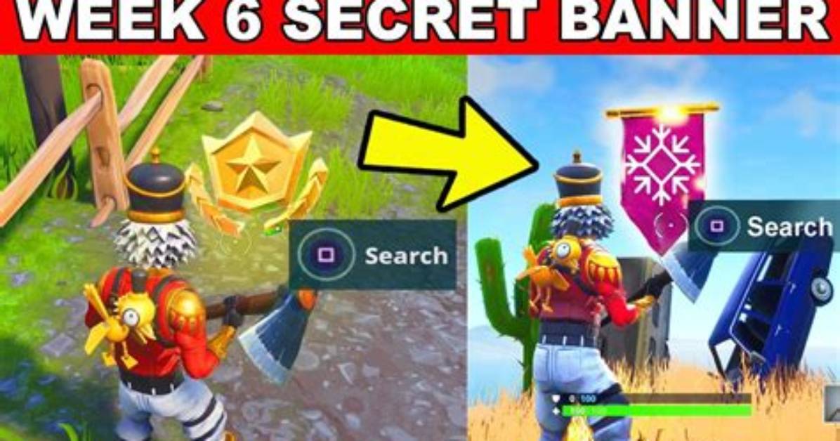Fortnite Banner for Week 6, Season 7 Location Revealed + Cheat Sheet