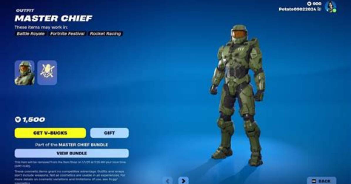 Fortnite When Will Master Chief Come Back
