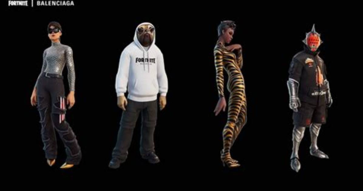Fortnite X Balenciaga Skins and Cosmetics Revealed for Upcoming Collab
