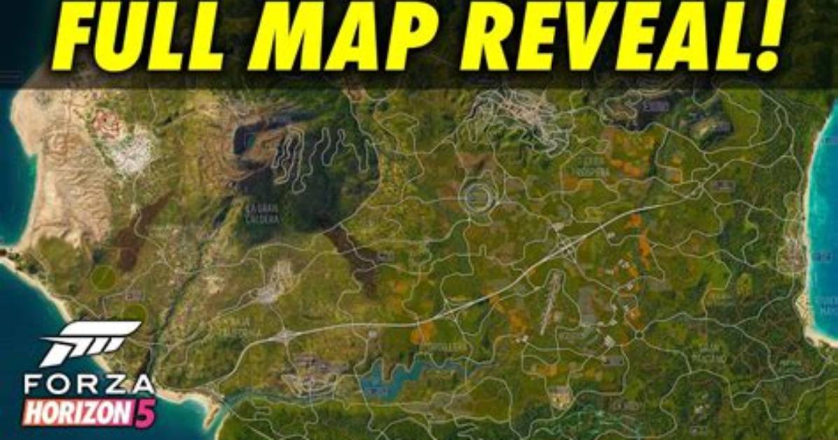 Forza Horizon 5 Map - Mexico