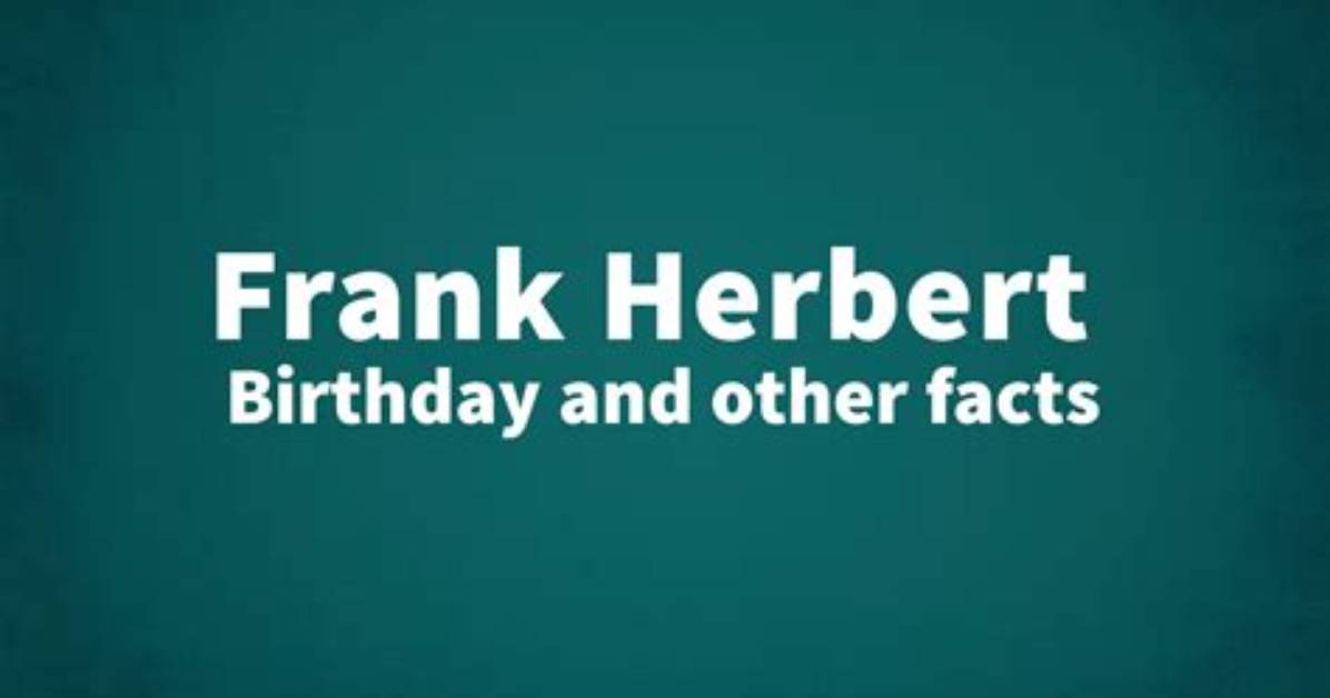 Frank Herbert Net Worth