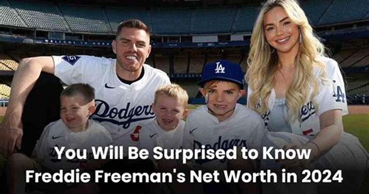 Freddie Freeman Net Worth