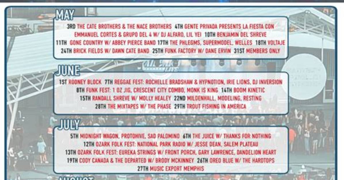 🎼 Free Concert Series at the Railyard