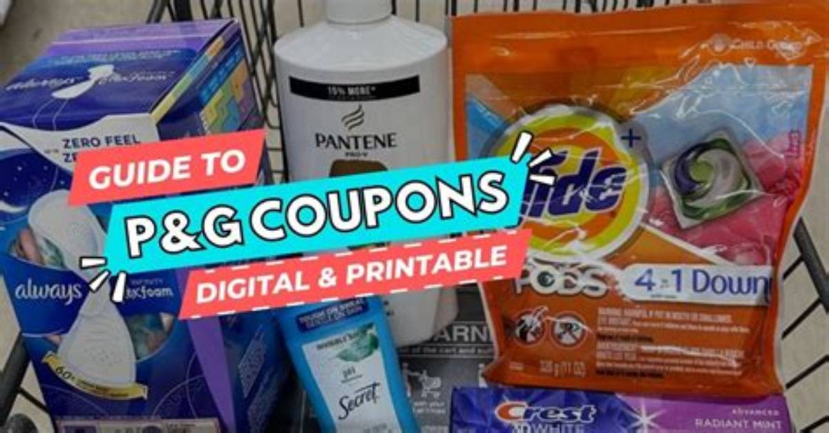 Free Samples and Coupons from P&G Everyday