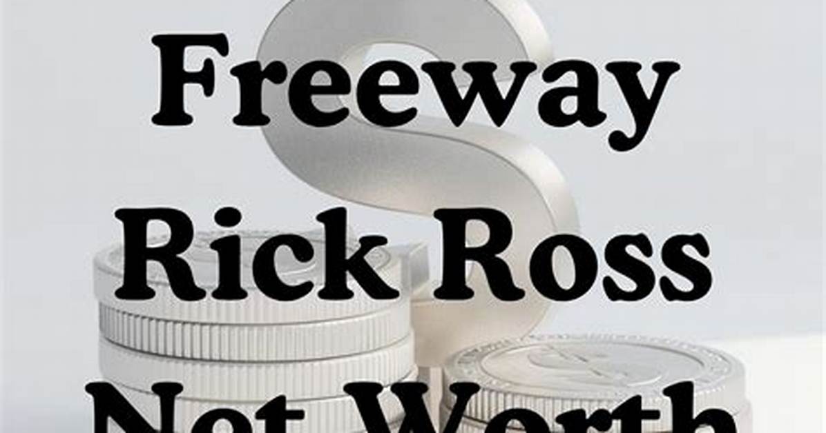 Freeway Rick Ross Net Worth