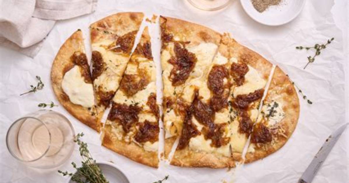 French Onion Flatbread Recipe