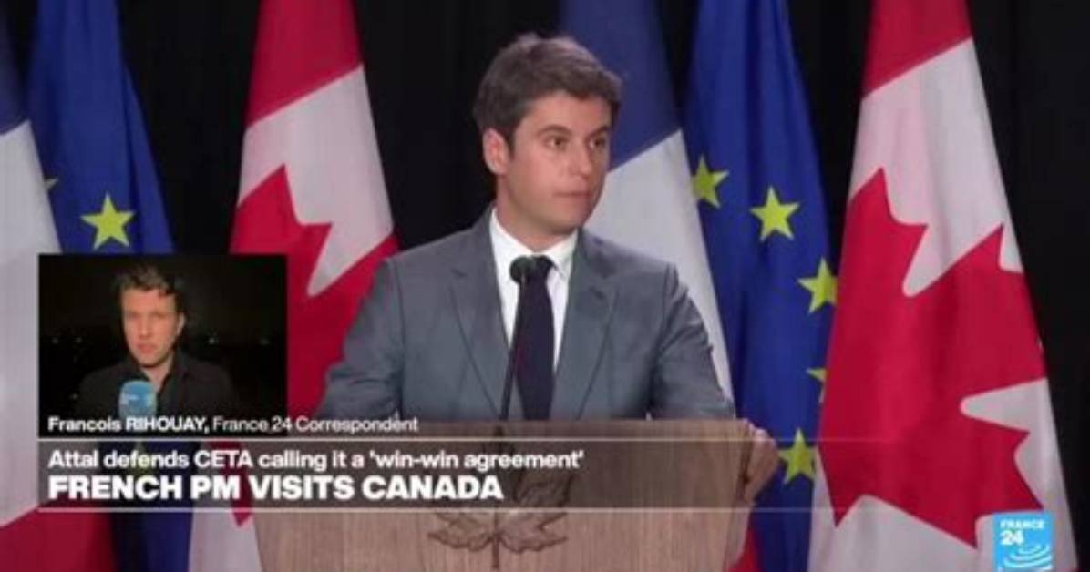 French Pm, Trudeau Defend Canada-Eu Trade Pact