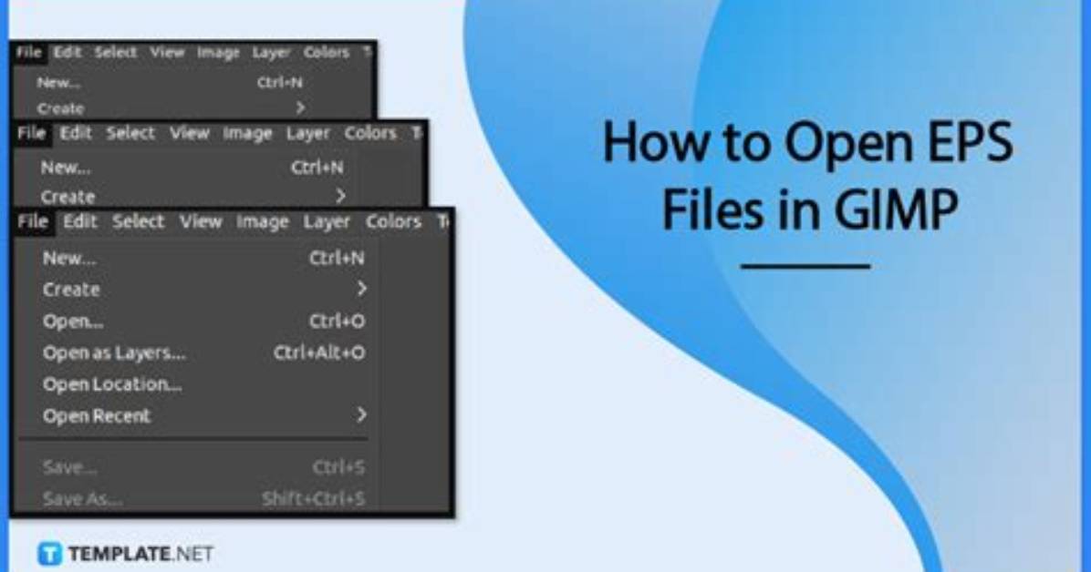 Frequent Question: Can Gimp Open Eps Files?
