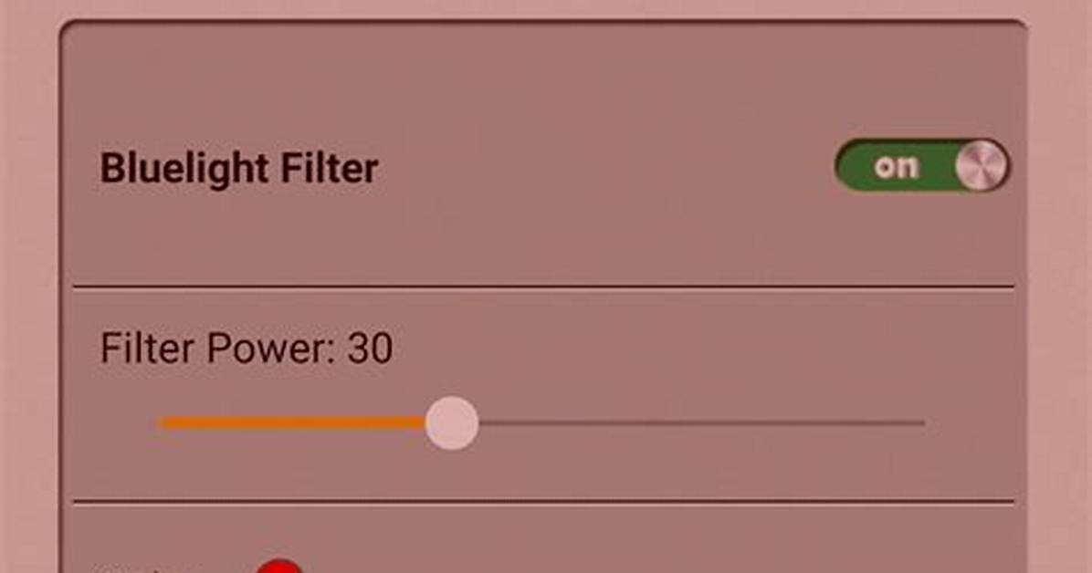 Frequent Question: Does Bluelight Filter Work Android?
