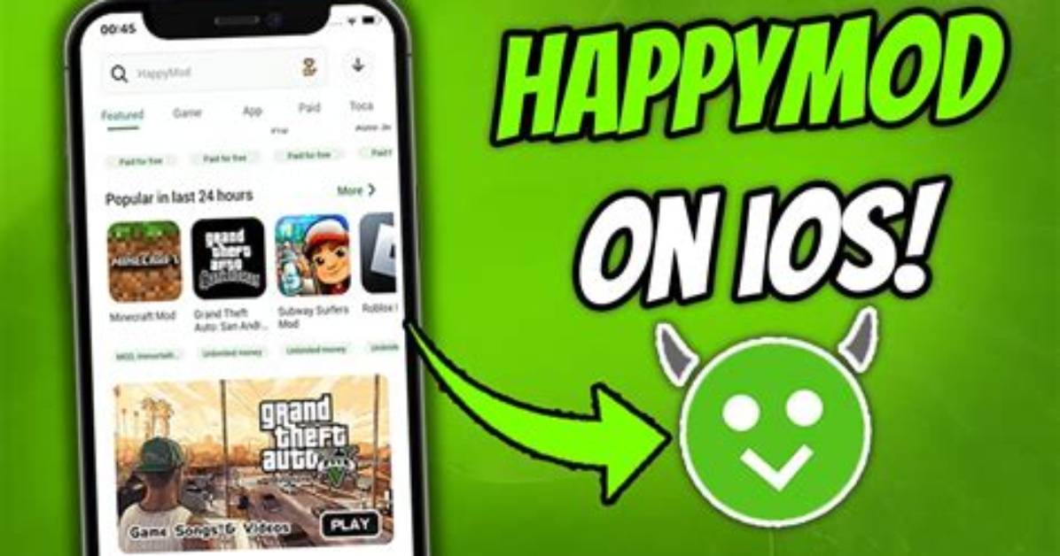 Frequent Question: Does Happymod Work on iOS?