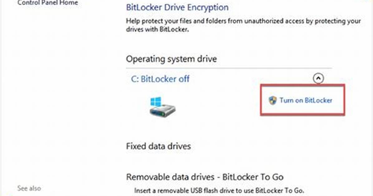 Frequent Question: Is Bitlocker Enabled by Default Windows 10?
