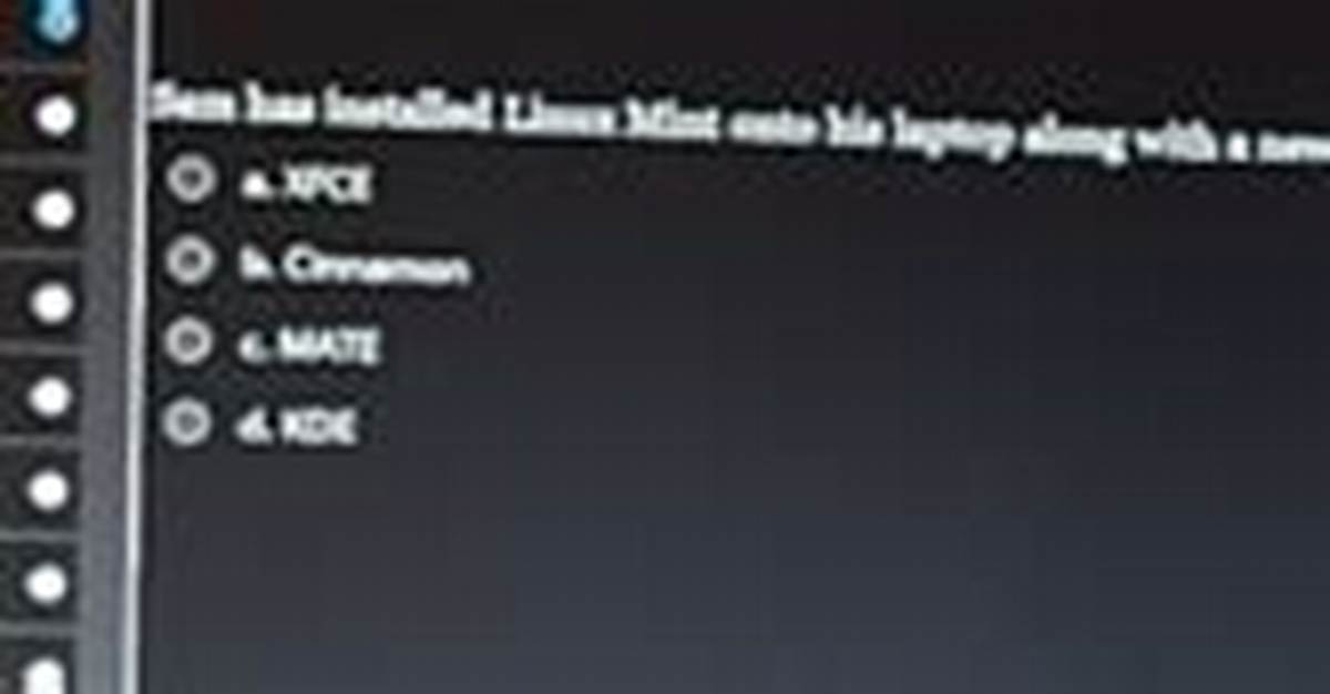 Frequent Question: What Desktop Environment Is Installed Linux?