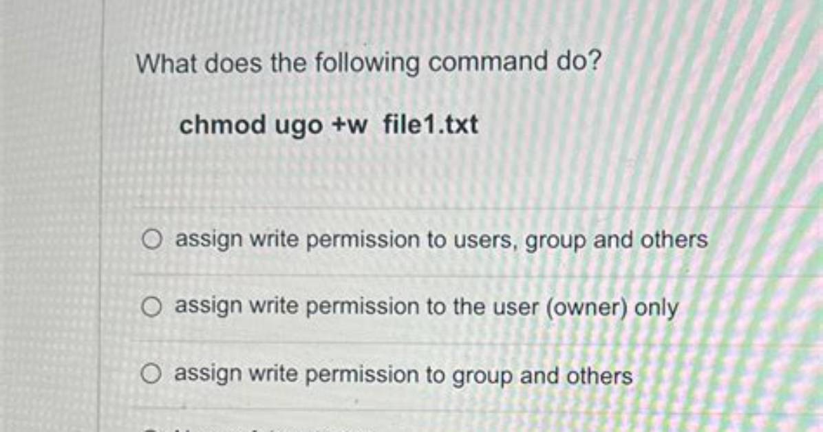 Frequent Question: What Does Chmod Do in Linux?
