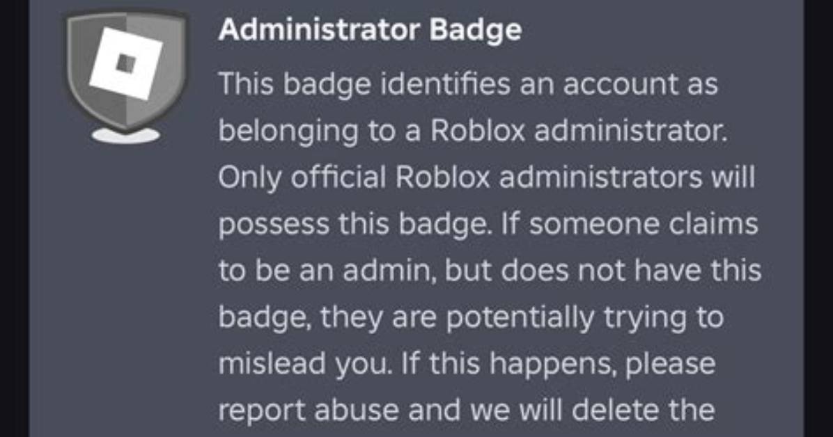 Frequent Question: What Does the Administrator Badge Look Like?