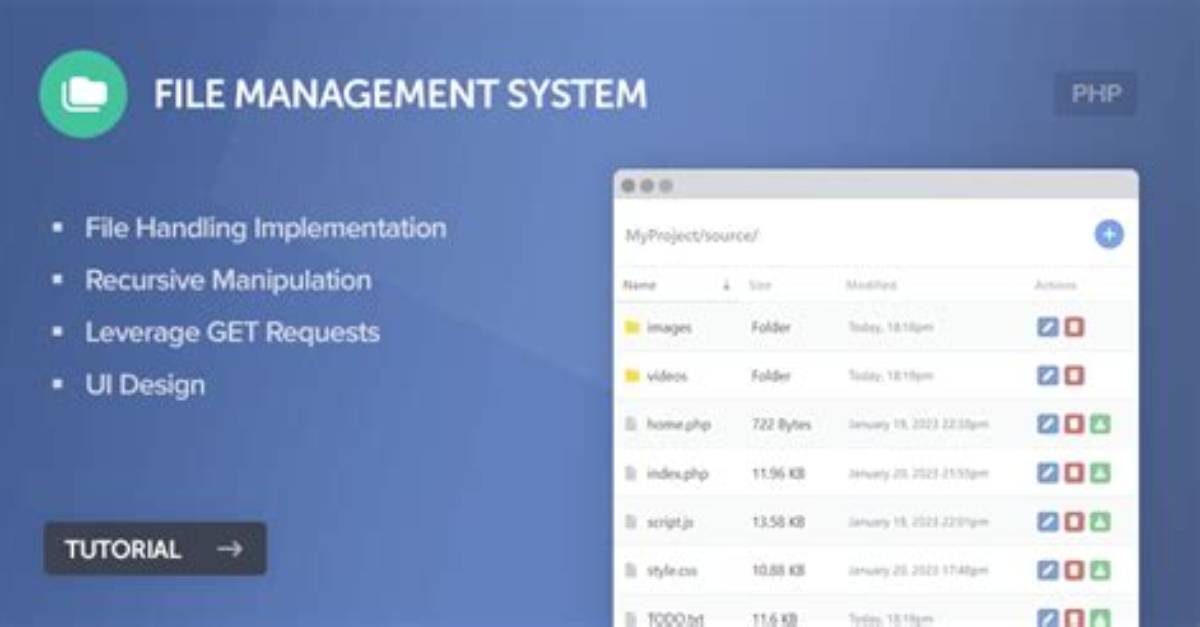 Frequent Question: What Is File Management System in Operating System?
