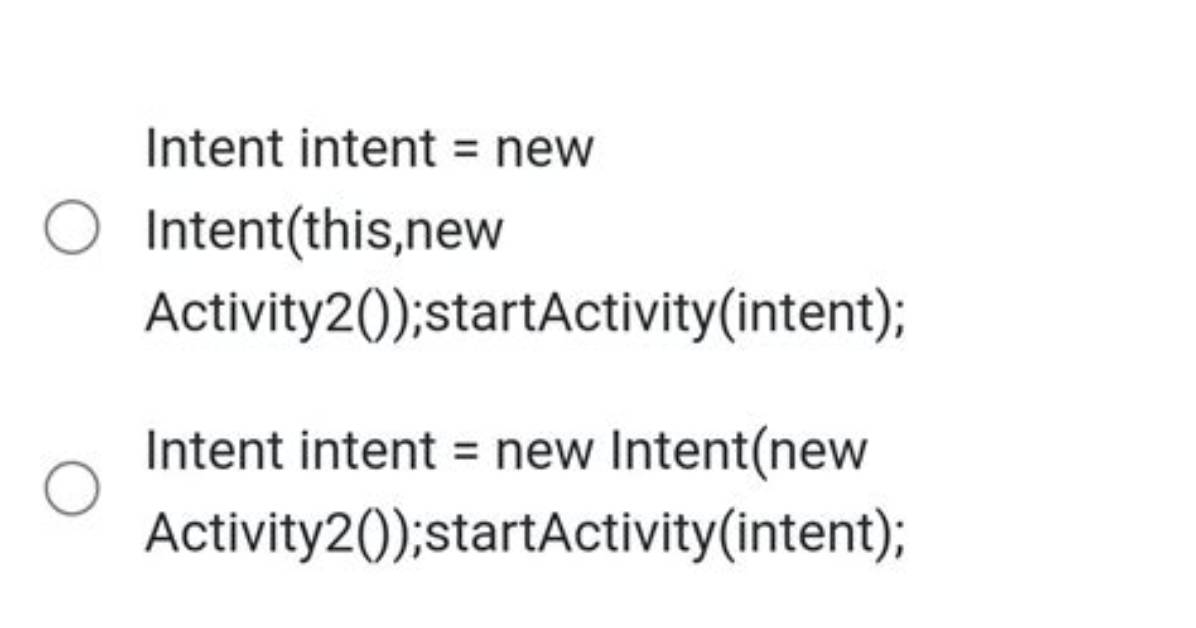Frequent Question: What Is Intent Class in Android?