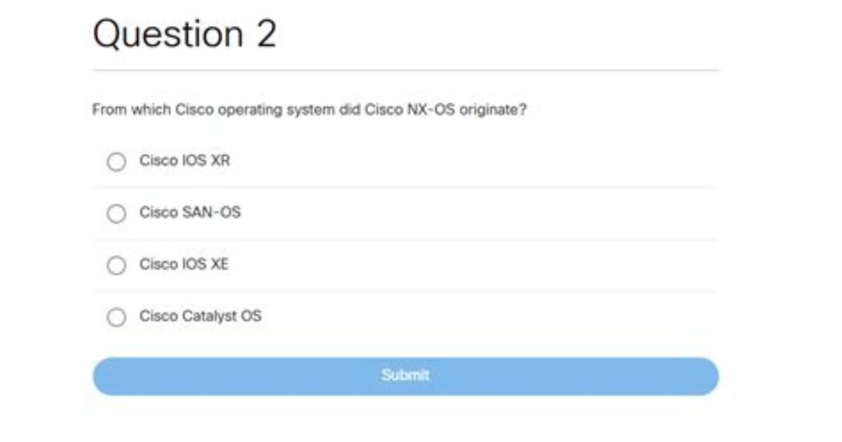 Frequent Question: What Operating System Does Cisco Use?