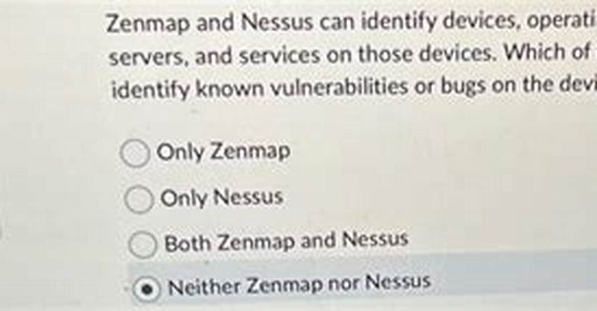 Frequent Question: What Operating Systems Can Nessus Scan?