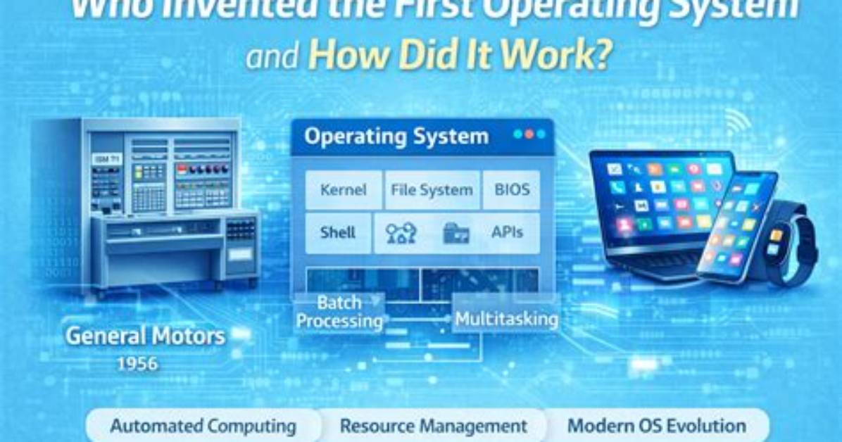Frequent Question: When Was the First Operating System Made?