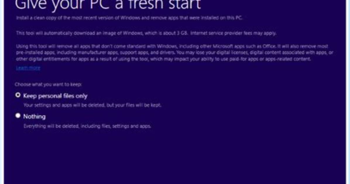 Frequent Question: Will Windows 10 Fresh Start Remove Virus?