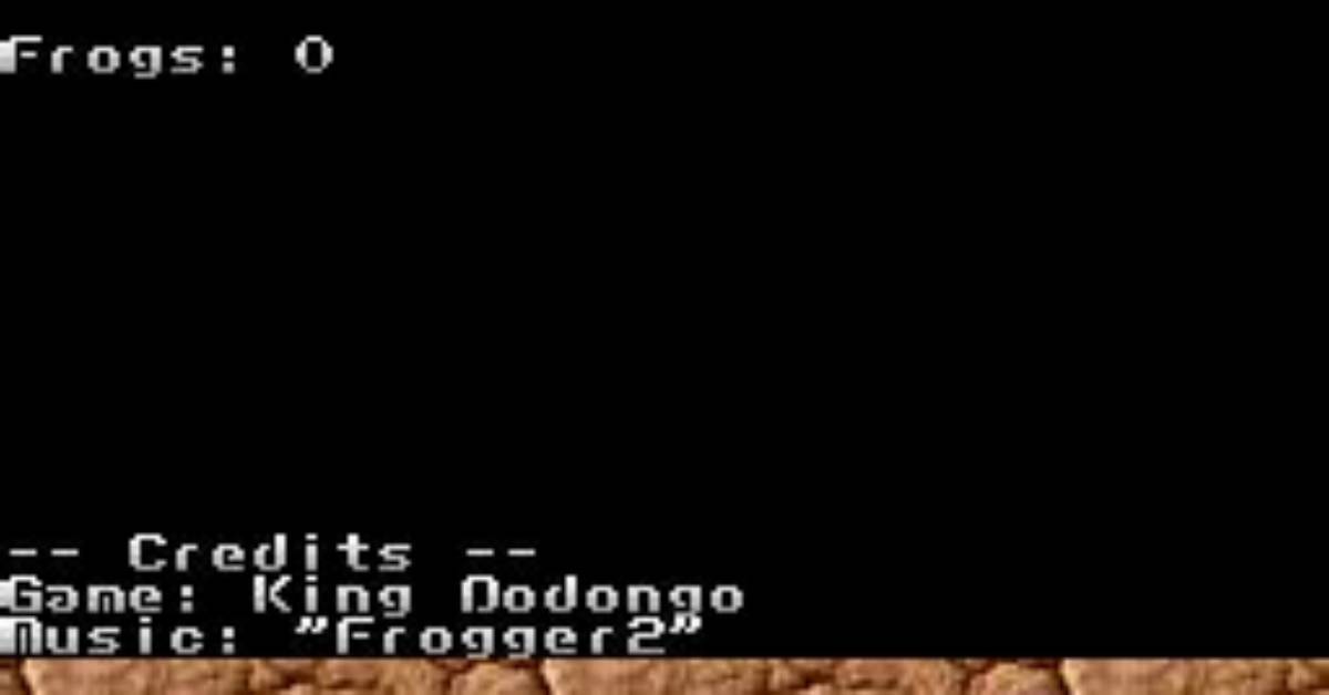 Frogger Ds - Gamebrew