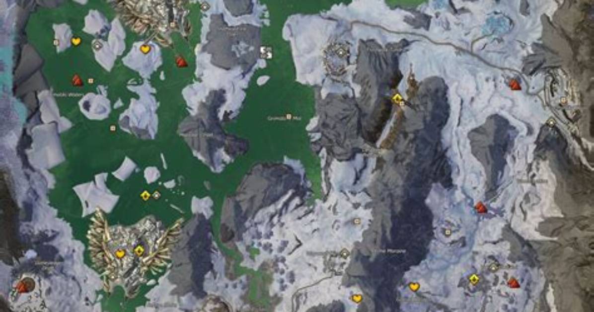 Frostgorge Sound Map Guild Wars 2