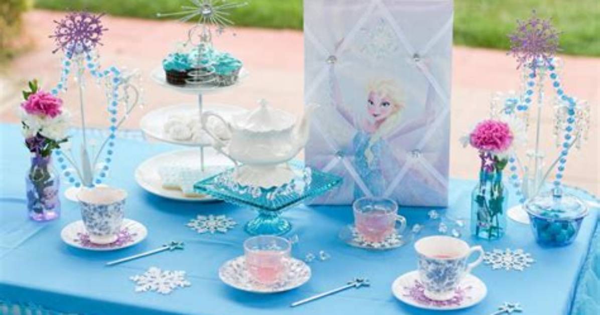 Frozen Tea Party & Crafts