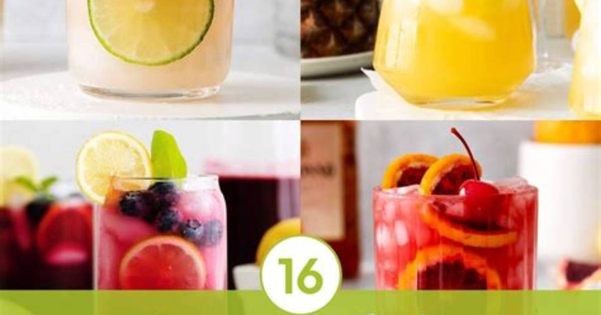 Fruity Alcoholic Drinks - How to Discuss