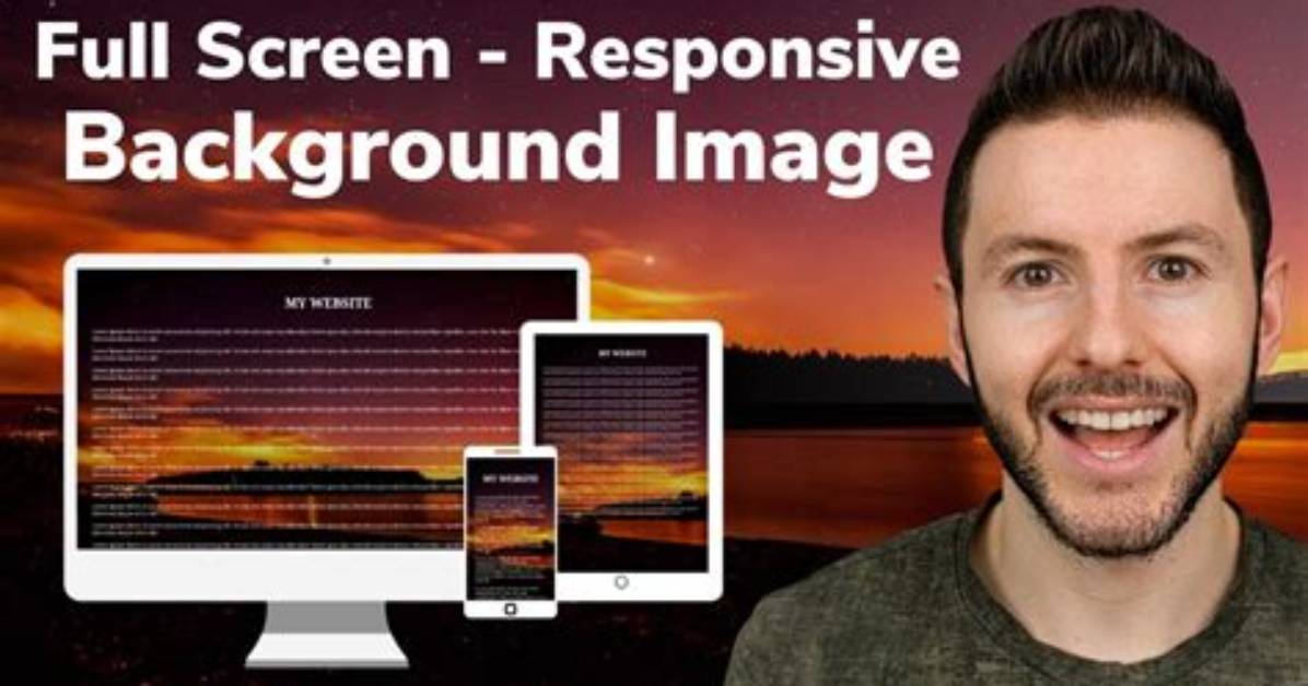 Full-Screen Responsive Background Image