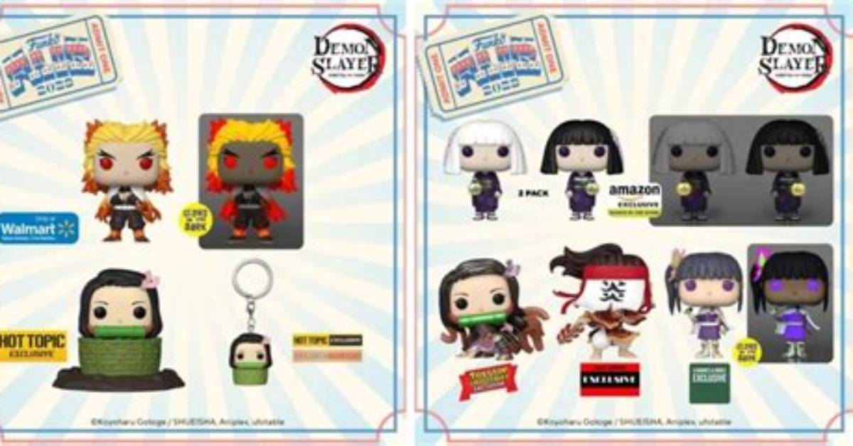 Funko Fair 2023: a Massive Demon Slayer Funko Pop Wave Will Drop