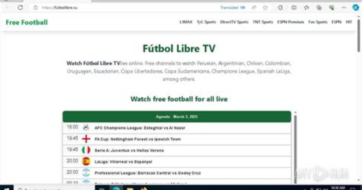 Futbollibre. Online Login Safely, Analysis & Comments