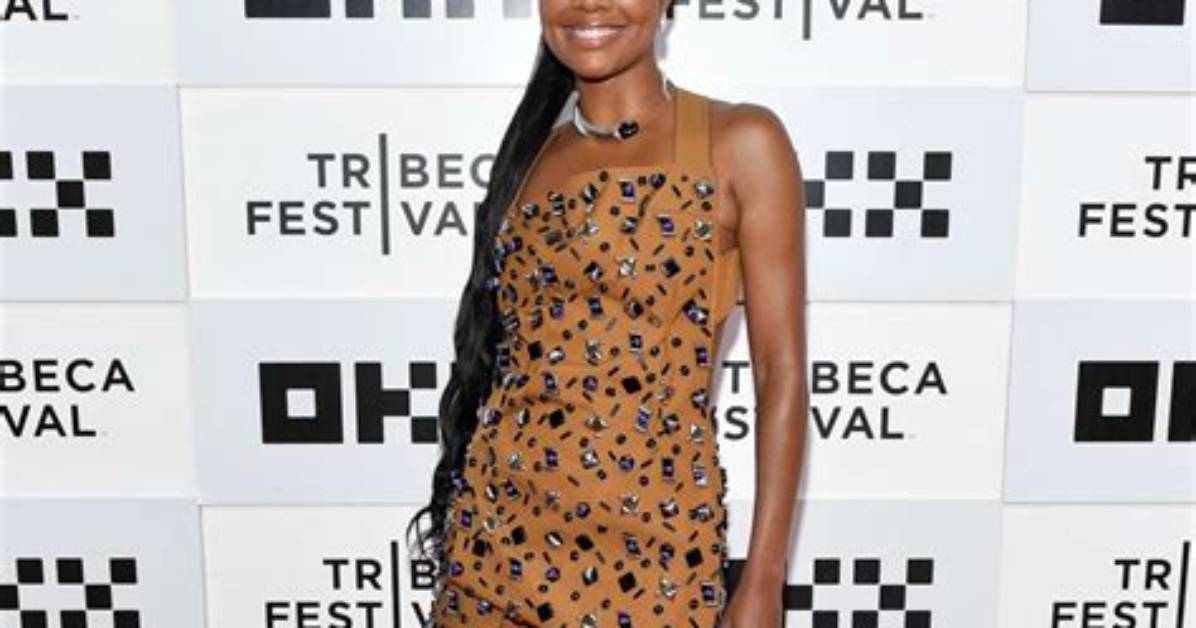 Gabrielle Union Wore the Sexy Summer Grandma Trend