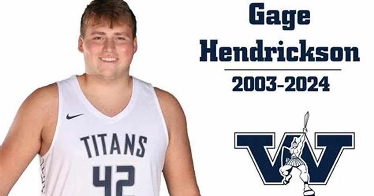 Gage Hendrickson Westminster College Student Dies in Car Accident