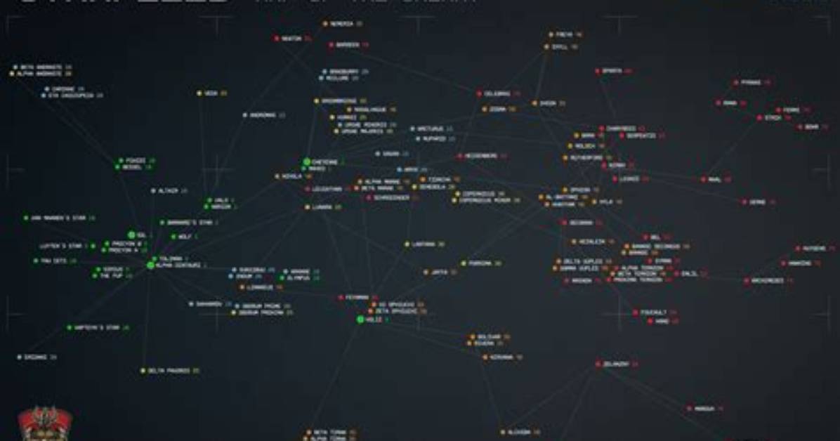 Galaxy, Starfield Map