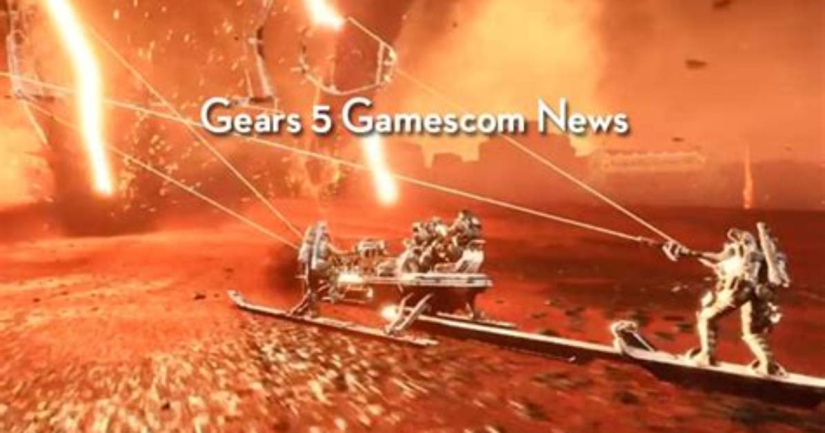 Gears 5 Gamescom Reveal - New Campaign, 4K-60Fps, Halo Cross-over Event & More