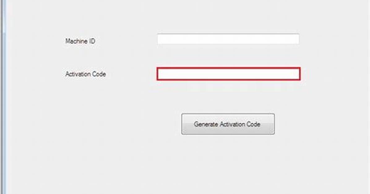 Generate Activation Key from Hardware Id