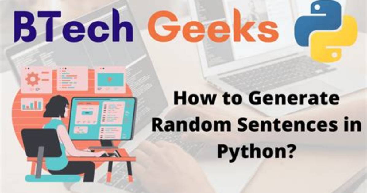 Generate Random Sentences in Python