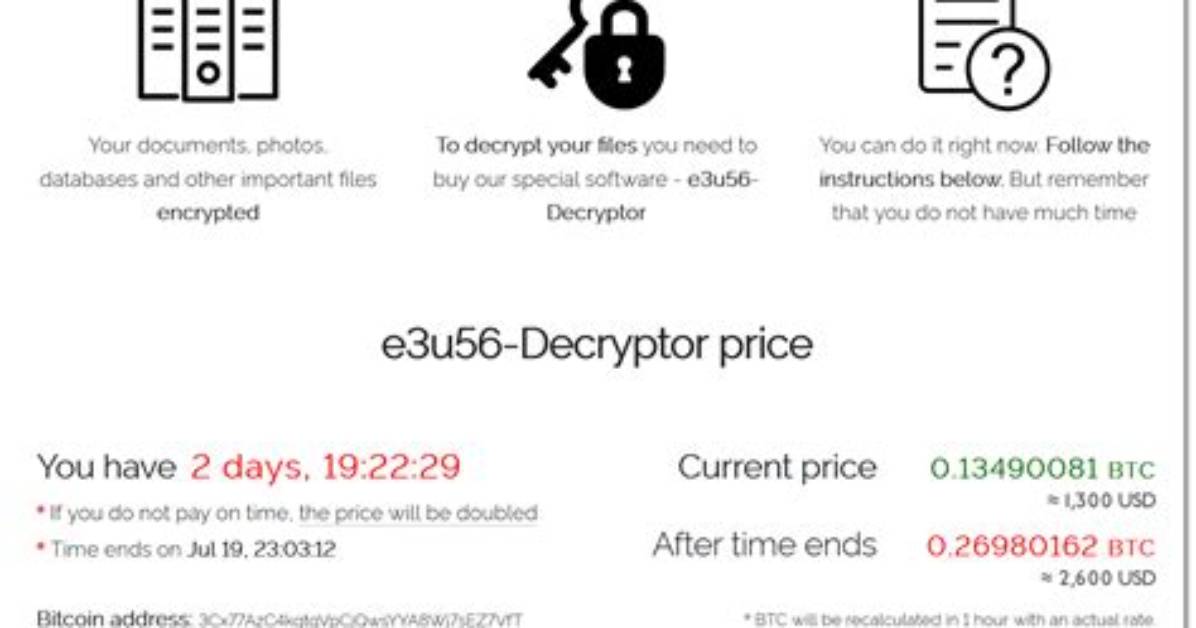 Generic. Ransom. Sodinokibi. E745F524 (B)