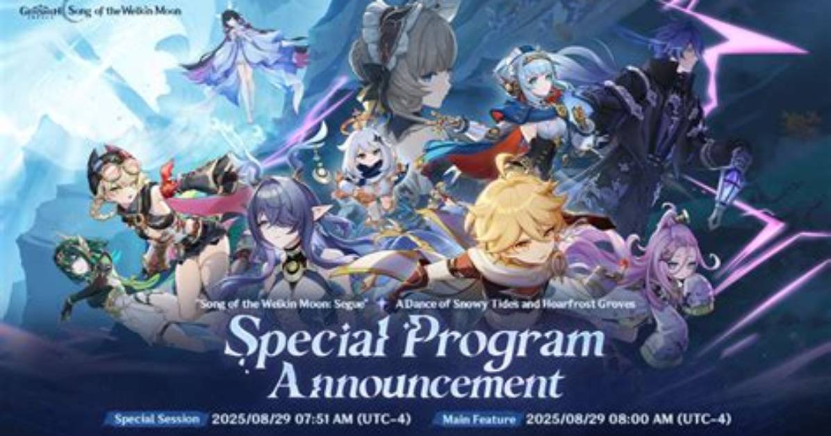 Genshin Impact 4.5 Livestream Start Time Countdown and How to Watch