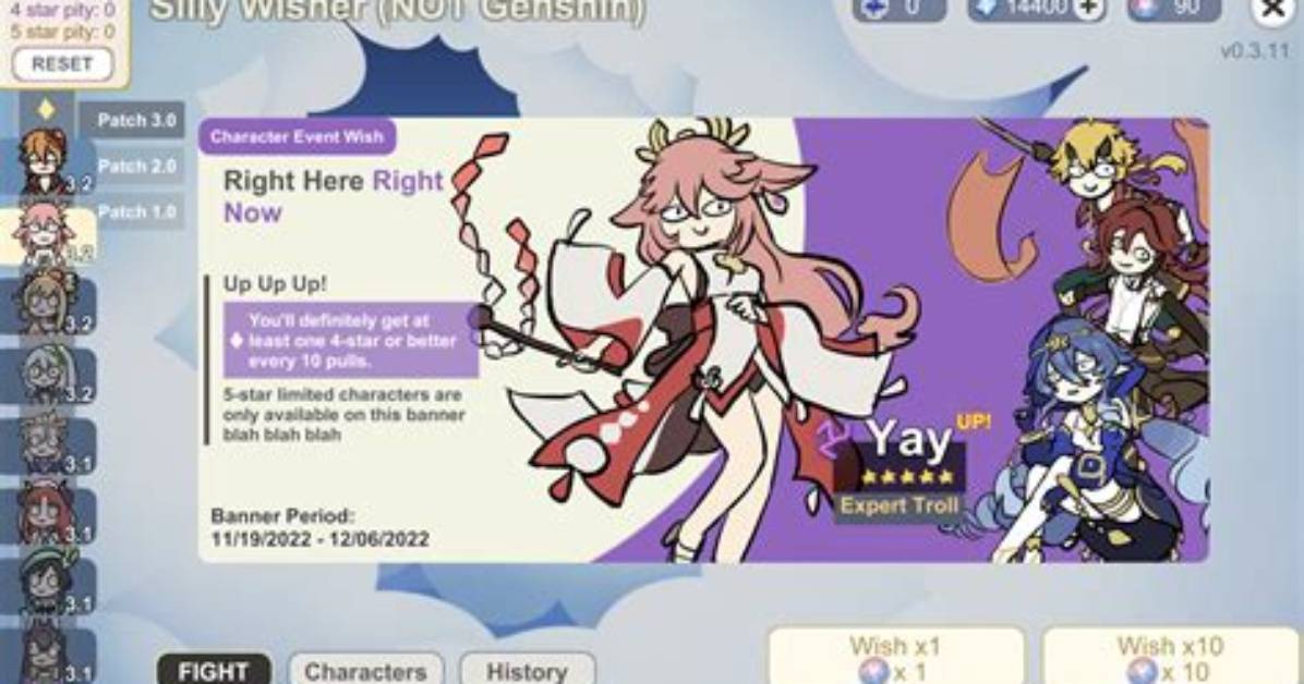 Genshin Impact Wish Simulator Explained